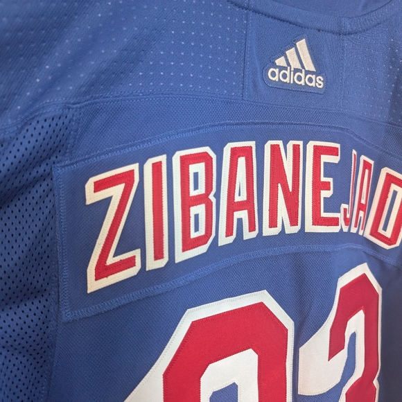 New York Rangers Jersey Mika Zibanejad Authentic Men's BNWT - Picture 13 of 16
